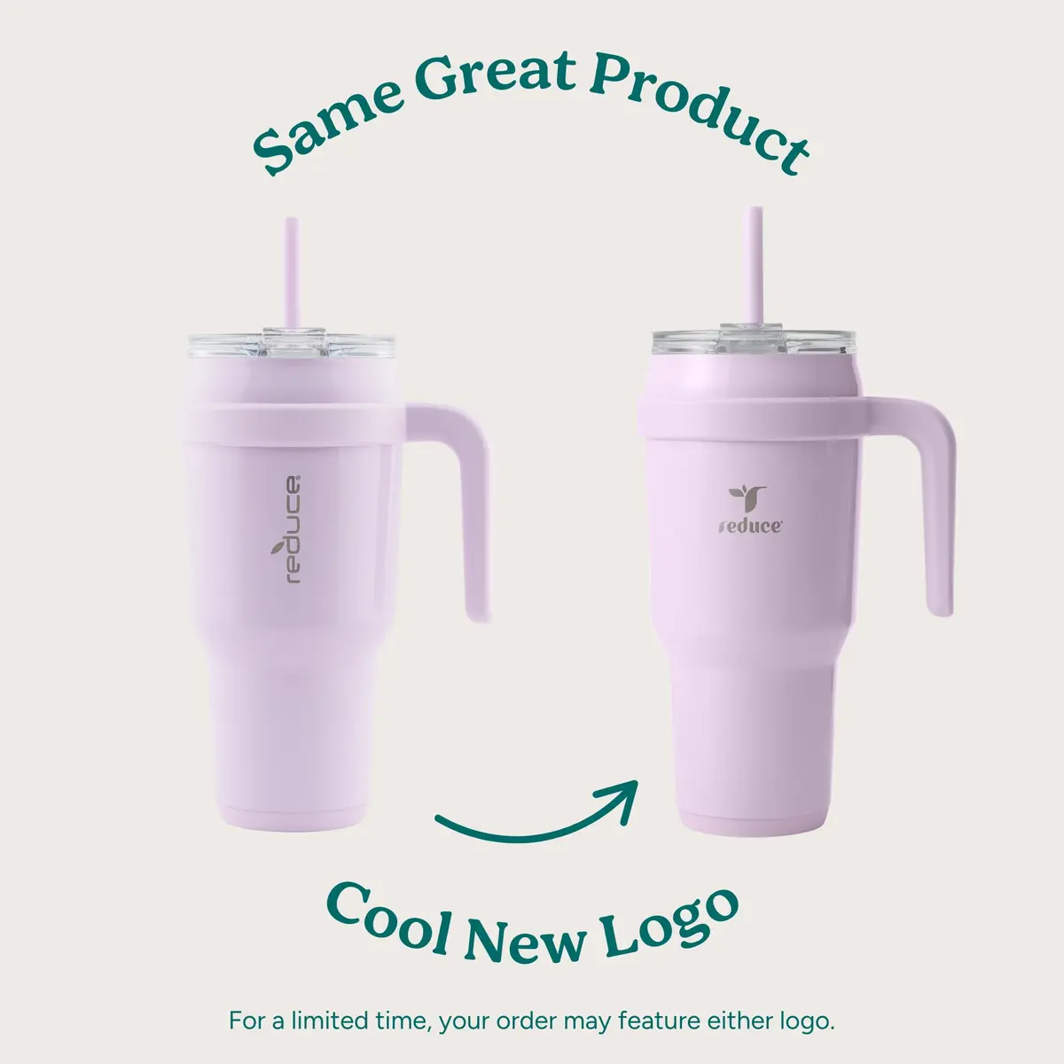 REDUCE 40 oz Stainless Steel Tumbler with Handle - 1183ml (40 fl oz) | Keeps Drinks Cold 24 Hrs - view 2