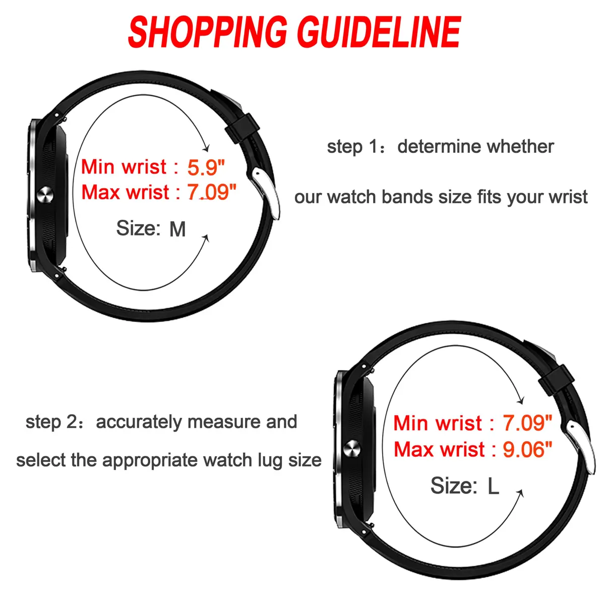 SMITHA Nylon Watch Band Compatible with Amazfit T-Rex Series | Heavy Duty Adventure Strap (44mm/48mm) - view 5