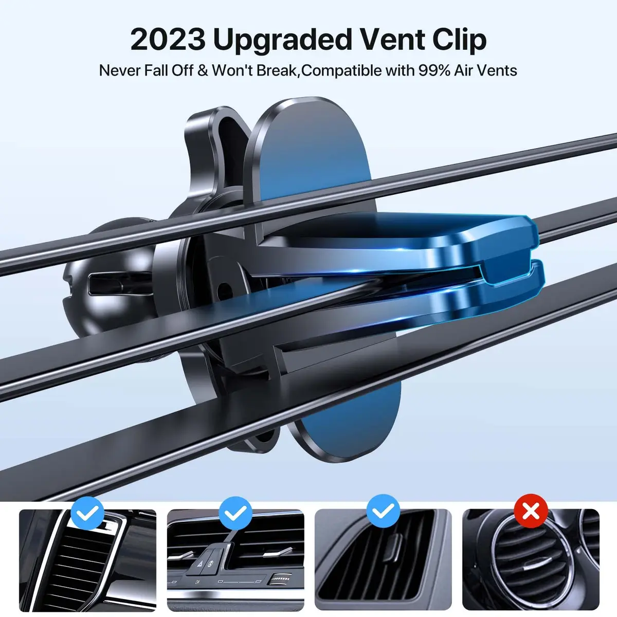 LOTUNY Universal Phone Mount for Car | Reliable Suction & Adjustable View (100-120 chars) - view 6