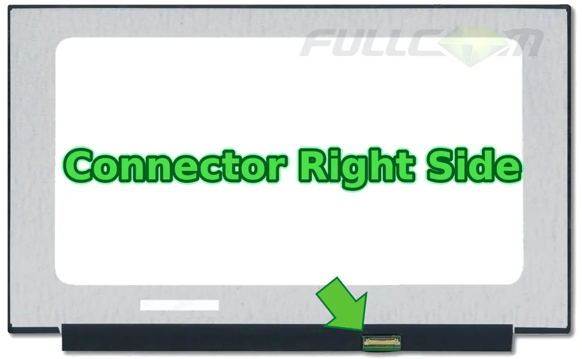 FULLCOM 15.6 Inch HD Laptop LCD Screen Replacement | NT156WHM-N34/N35/N44, 1366x768, 30 Pin, Matte - view 7