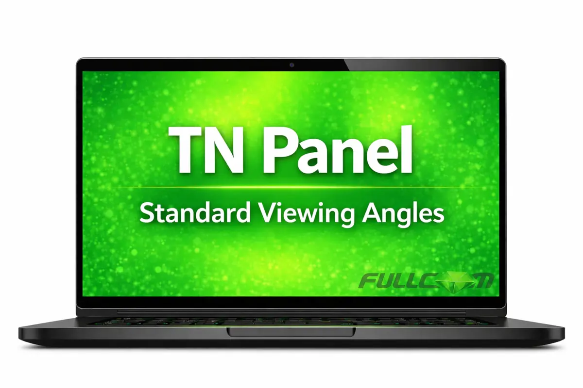 FULLCOM 15.6 Inch HD Laptop LCD Screen Replacement | NT156WHM-N34/N35/N44, 1366x768, 30 Pin, Matte - view 2