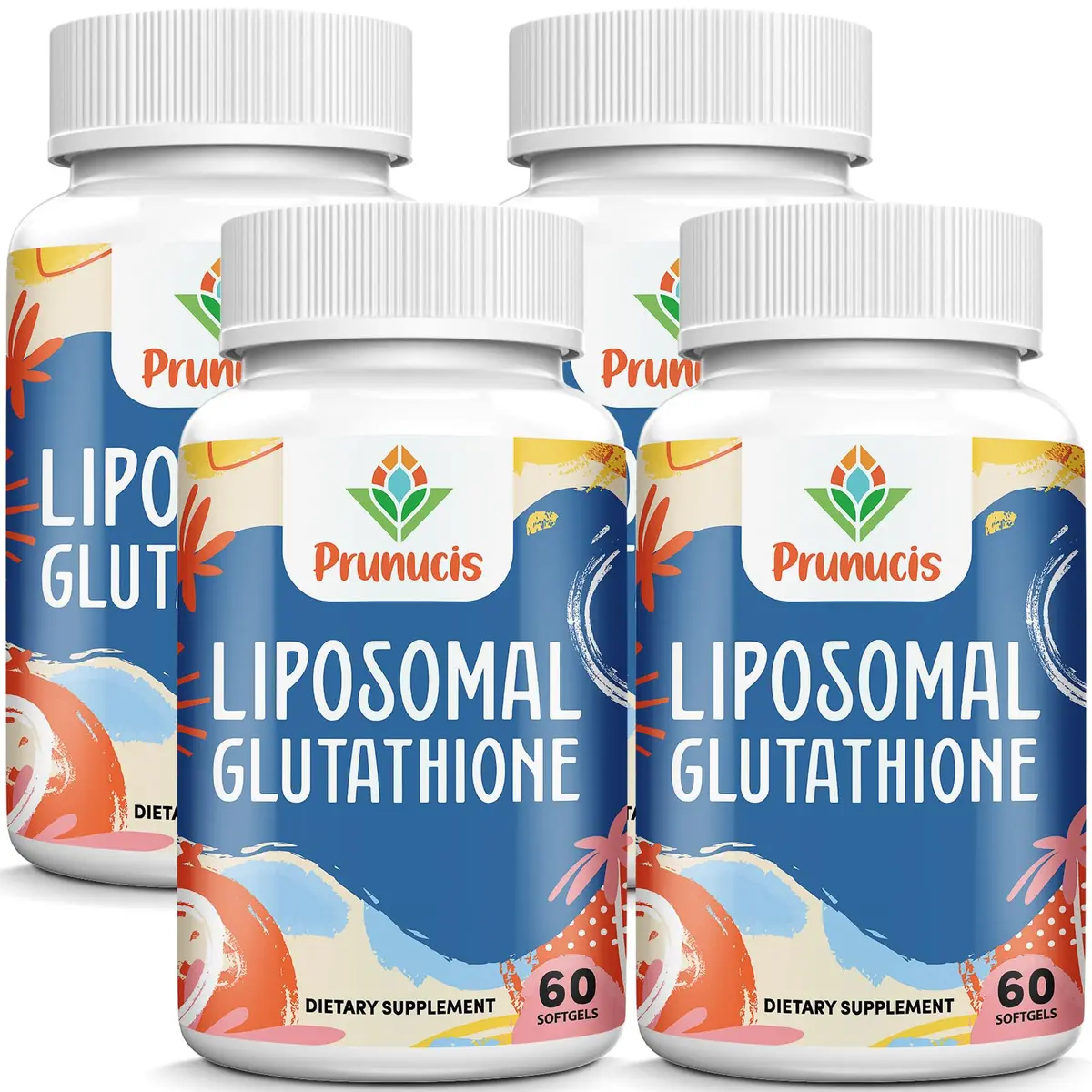 Prunucis Liposomal Glutathione 240 Softgels | High Absorption & Antioxidant Support - main product image