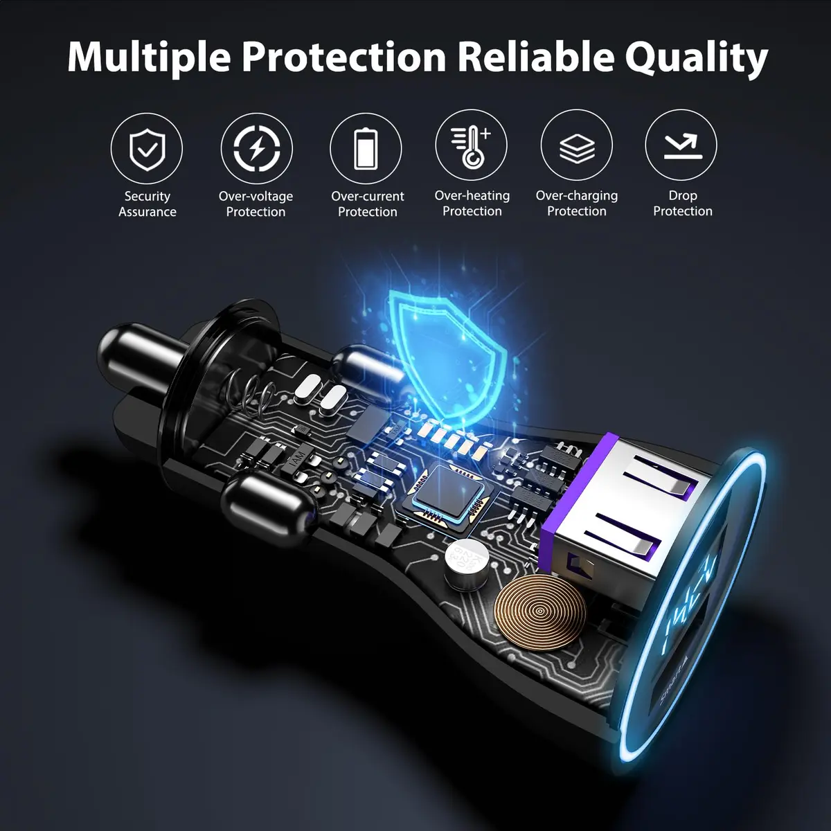 ASKUBSKU Car Charger for SuperVooc 100W 80W | Fast Charging for OnePlus 13 15 13R 12R 12 11 - view 3