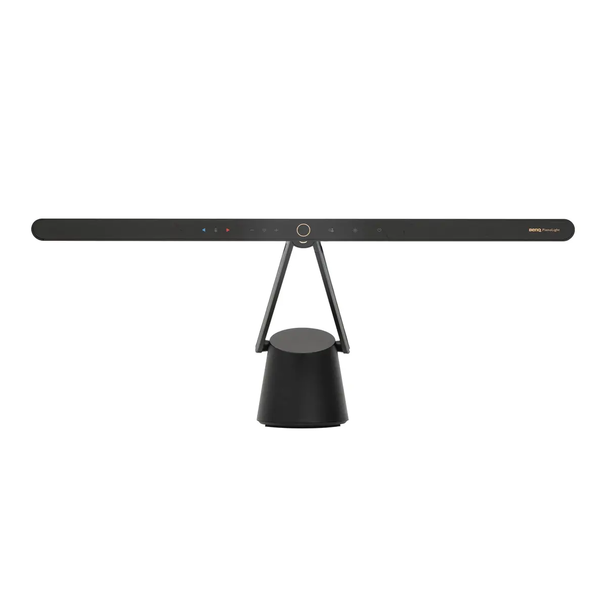 BenQ PianoLight for Upright Pianos, 24.7" Wide Illumination, 6 Color Modes & Dimmable, Eye Care Hood (Black) | Adjustable & Auto Dimming - main product image