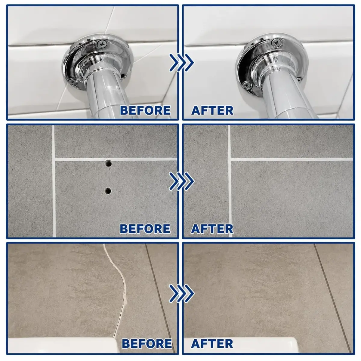cocomfix Tile Repair Kit, Porcelain & Ceramic Chip, Crack & Hole Filler (231g / 8.15 oz) | USA-Sourced for Seamless DIY Restoration - view 8