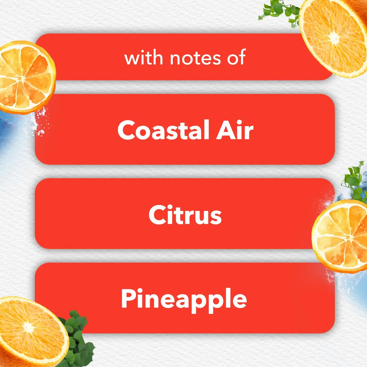 Glade PlugIns Air Freshener Refills Coastal Sunshine Citrus 3.35 fl oz (5 Count) | Scented Oil with Essential Oils - view 4