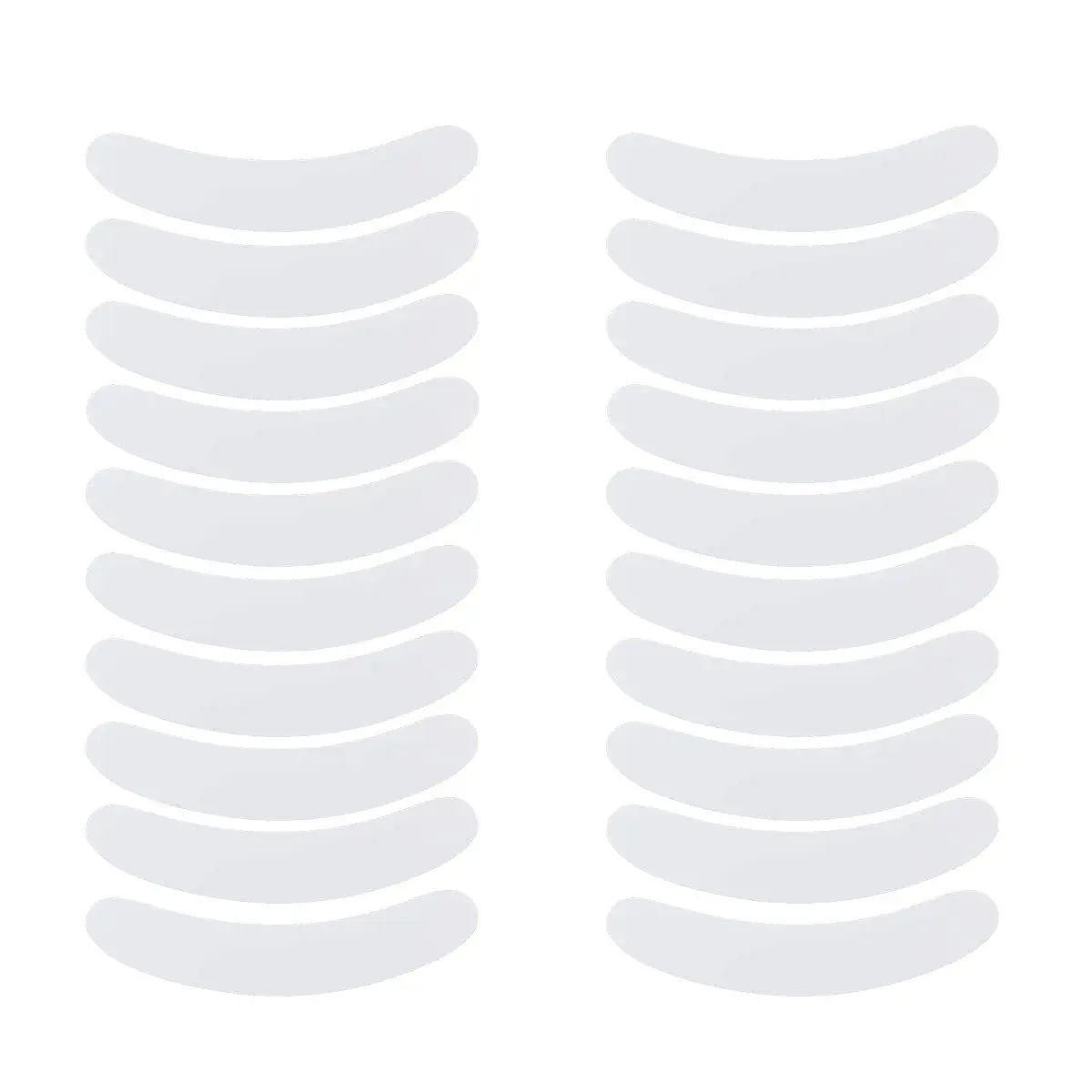 BLESSUME White Insert Tab Collar for Clergy Shirts | Pack of 20 (6.2 x 1.2 inches) - main product image