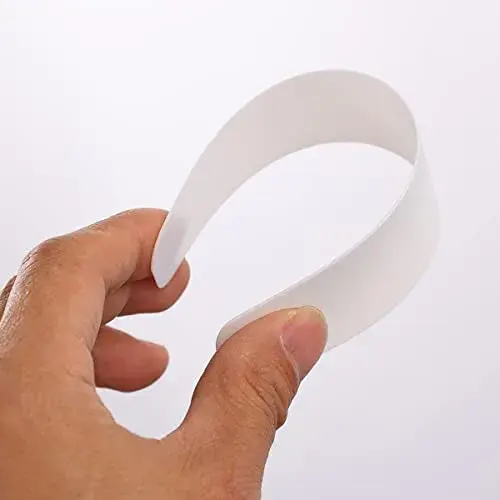 BLESSUME White 11 Insert Tab Collars for Clergy Shirts | 1.6 cm Width | Pack of 20 - view 4