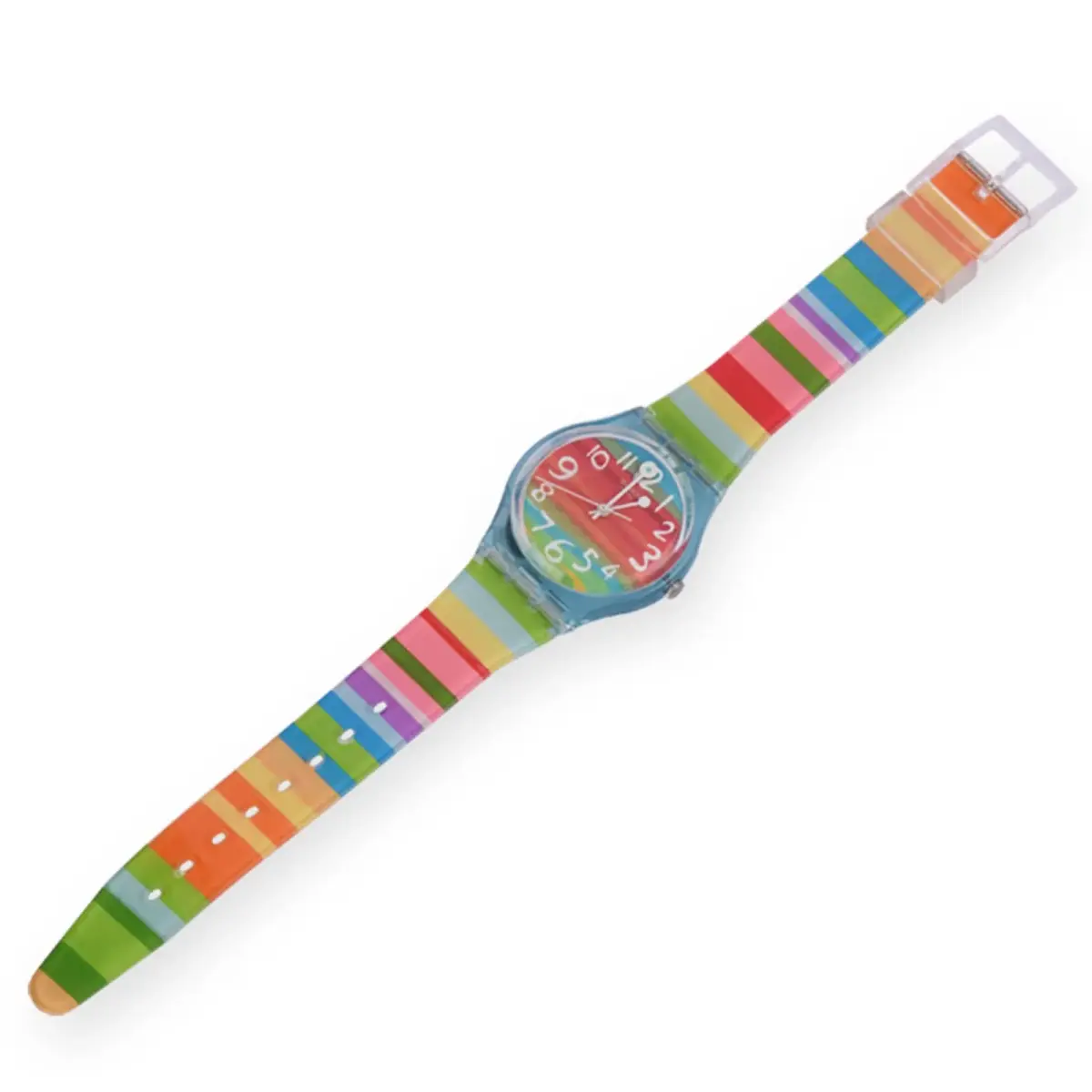 Lijinlan Replacement Silicone Band for Swatch 17mm Watch | Waterproof, Breathable, Easy Install - view 4