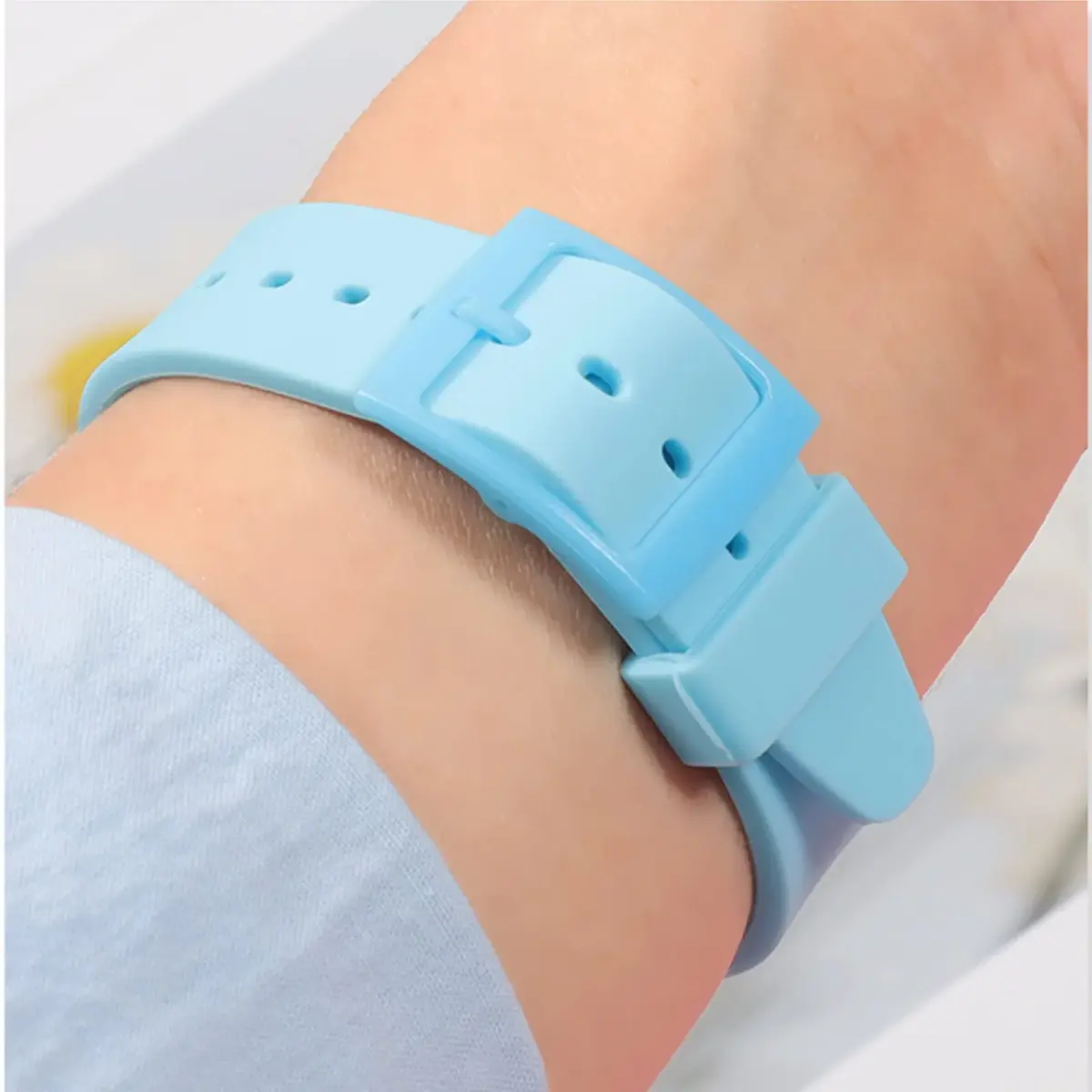 Lijinlan Replacement Silicone Band for Swatch 17mm Watch Strap | Waterproof & Breathable - view 2