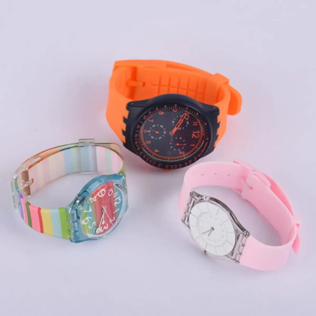 Lijinlan Replacement Silicone Band for Swatch 19mm Lug Width | Breathable & Waterproof Watch Strap - view 8