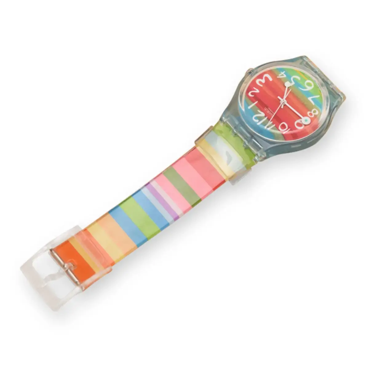 Lijinlan Replacement Silicone Band for Swatch 19mm Lug Width | Breathable & Waterproof Watch Strap - view 3