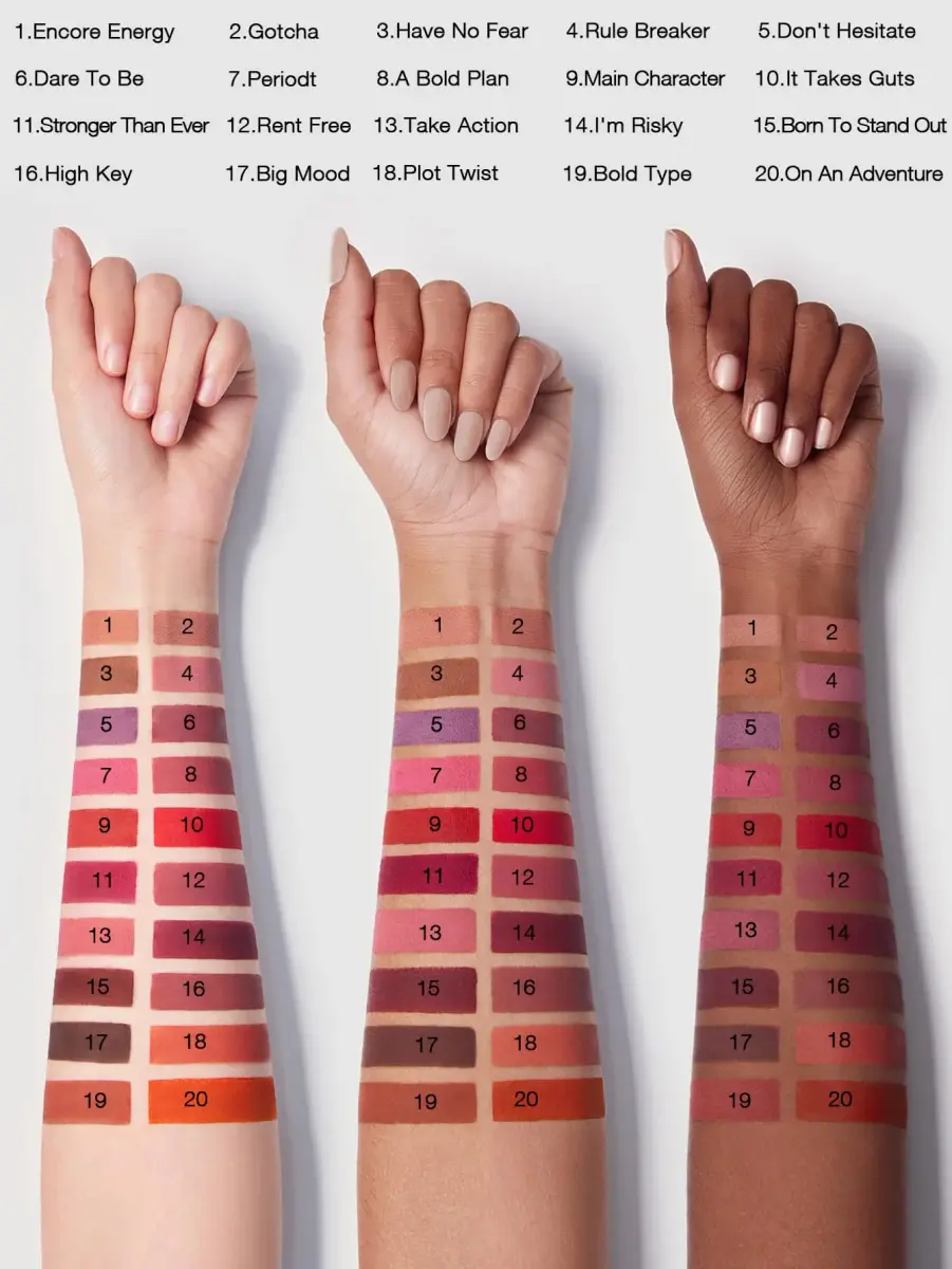 SHEGLAM Dynamatte Boom Waterproof Matte Lipstick - Rule Breaker | 0.0952 Ounce (2.7 g) - view 6