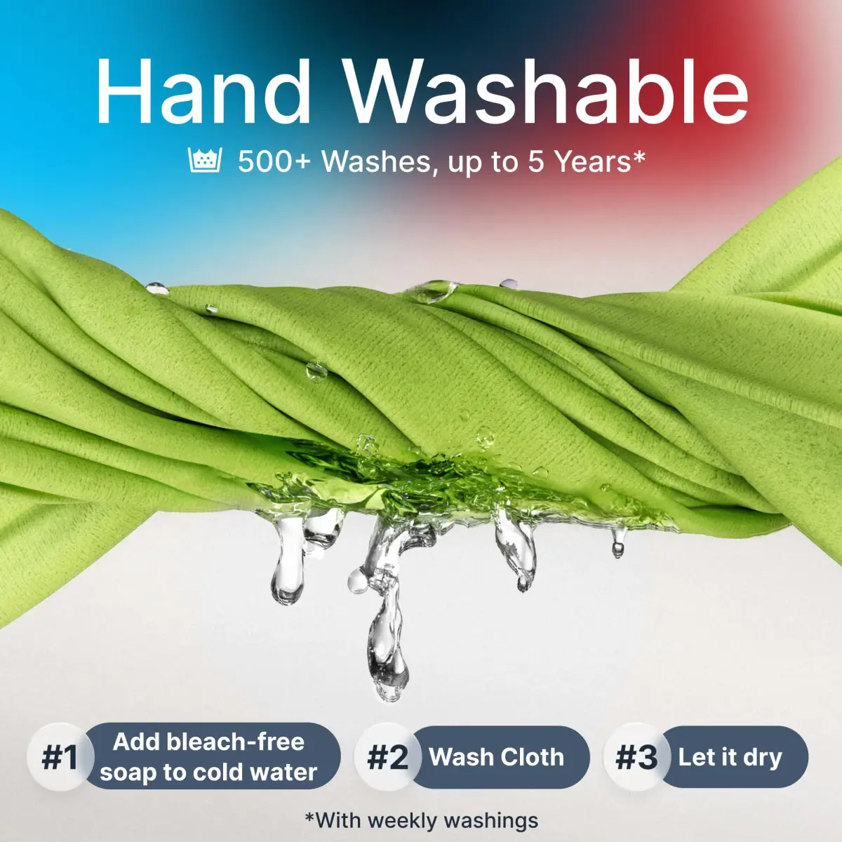 Koala Lifestyle Microfiber Cleaning Cloths | Purple & Blue | 12 Pack | Japanese Microfiber - view 4