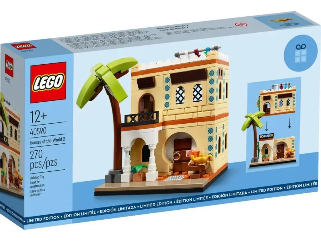 LEGO Houses of the World 2 North Africa | 270 Pieces, Architecture Gift, 12+ | Build Globally Inspired Homes - main product image