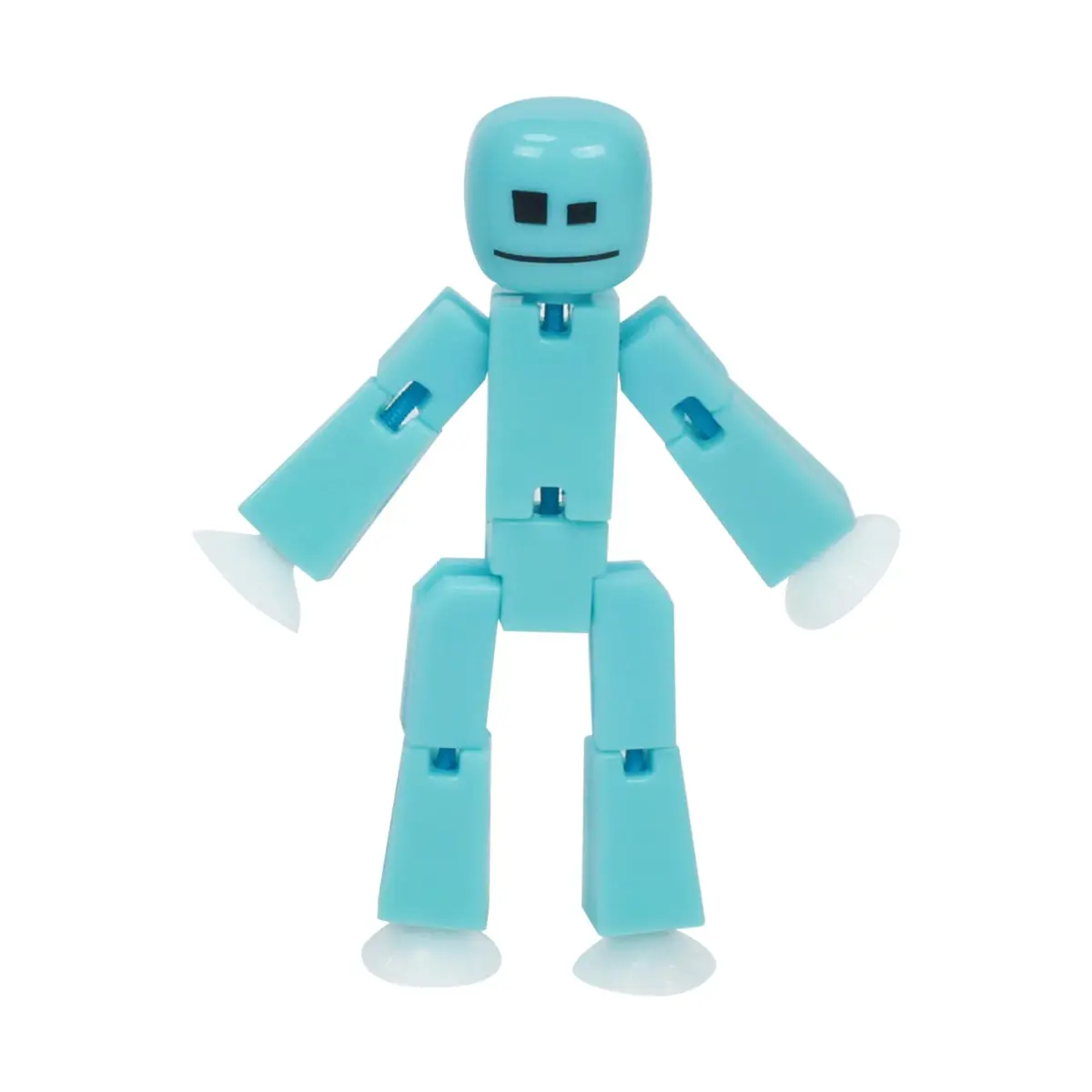 Zing StikBot Single Pack - Ice Blue Action Figure | Posable Toy for Stop Motion Animation - main product image