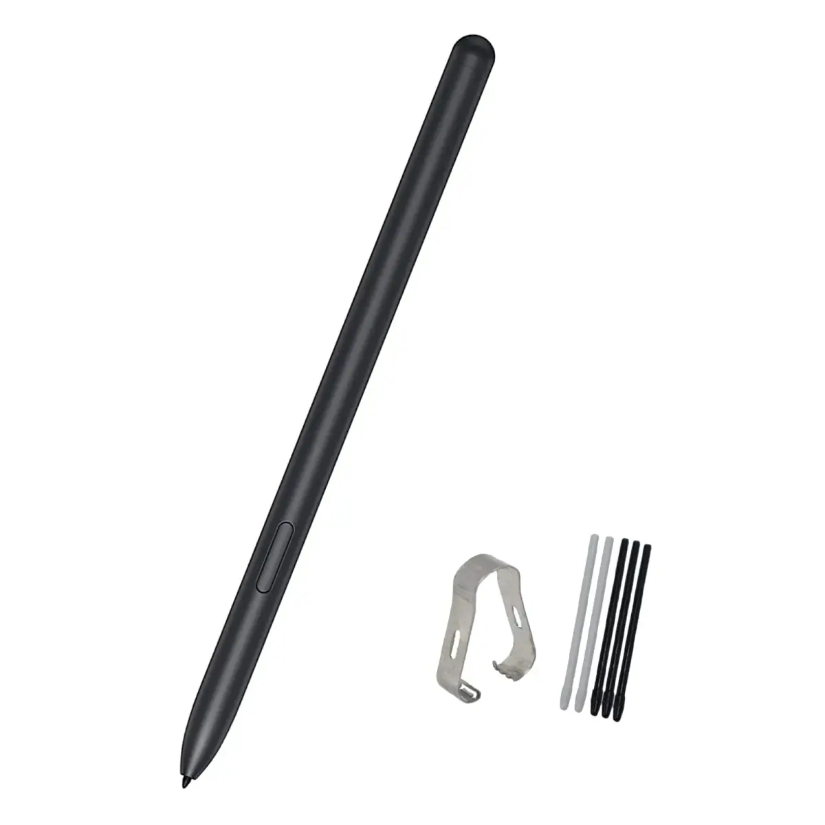 Peixiong Replacement Stylus Pen for Samsung Galaxy Tab S7 FE, Tab S7, Tab S7+ | Mystic Black (1 Pen + 5 Tips) - main product image