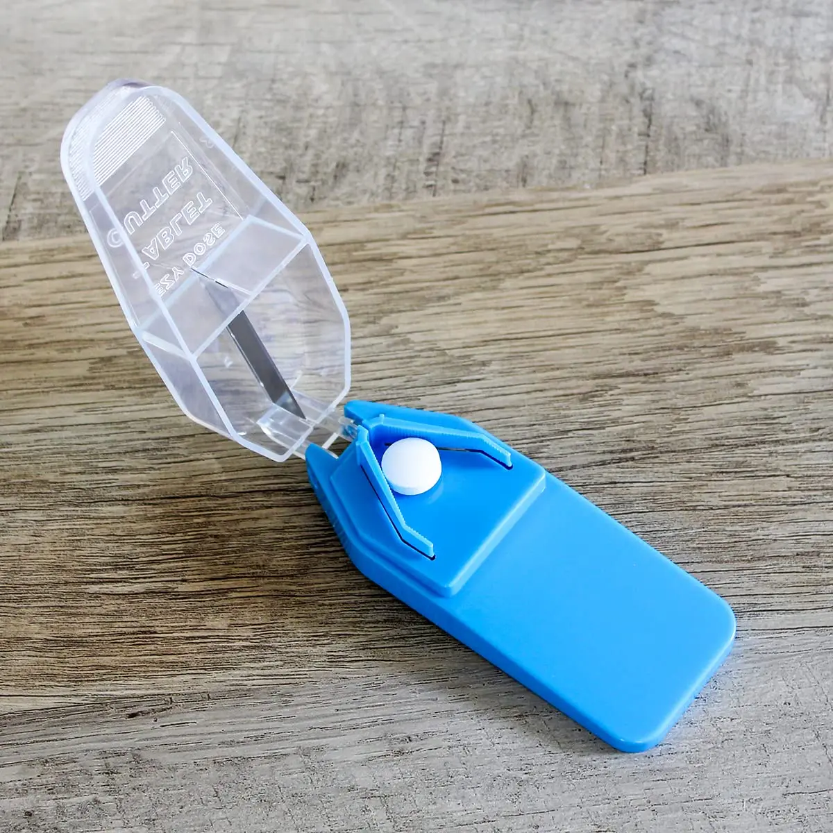 EZY DOSE Pill Cutter and Splitter | Stainless Steel Blade Compact Travel Size - view 4