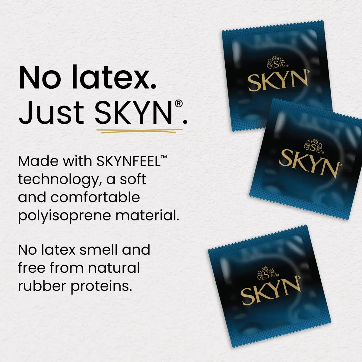 SKYN Extra Lube Condoms, Latex-Free, 12 Count (Pack of 2) | Lubricated Polyisoprene Condoms - view 4