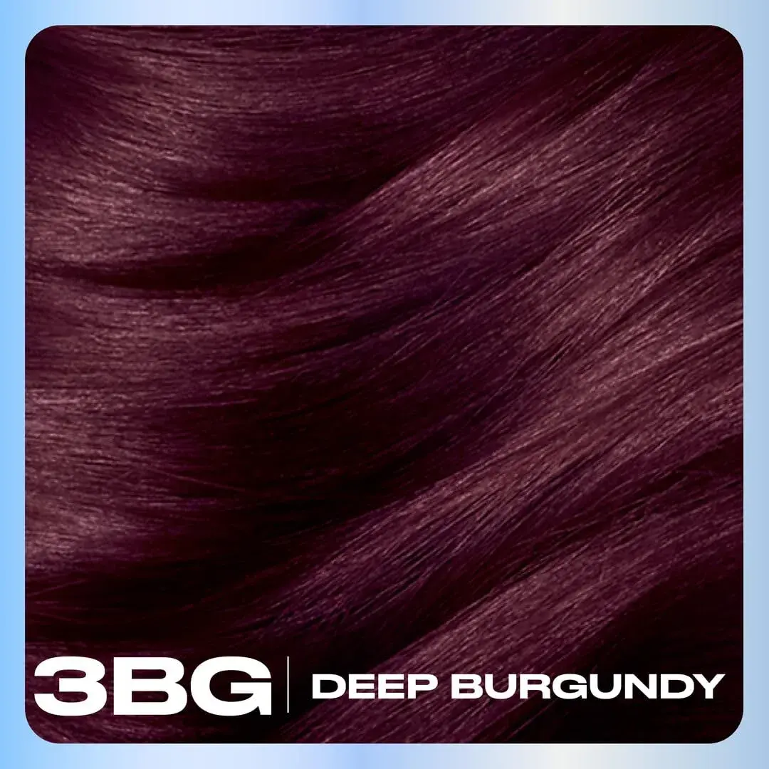 Clairol Nice'n Easy Permanent Hair Dye 3BG Deep Burgundy, 6.26 Fl Oz (Pack of 3) | 100% Gray Coverage - view 3