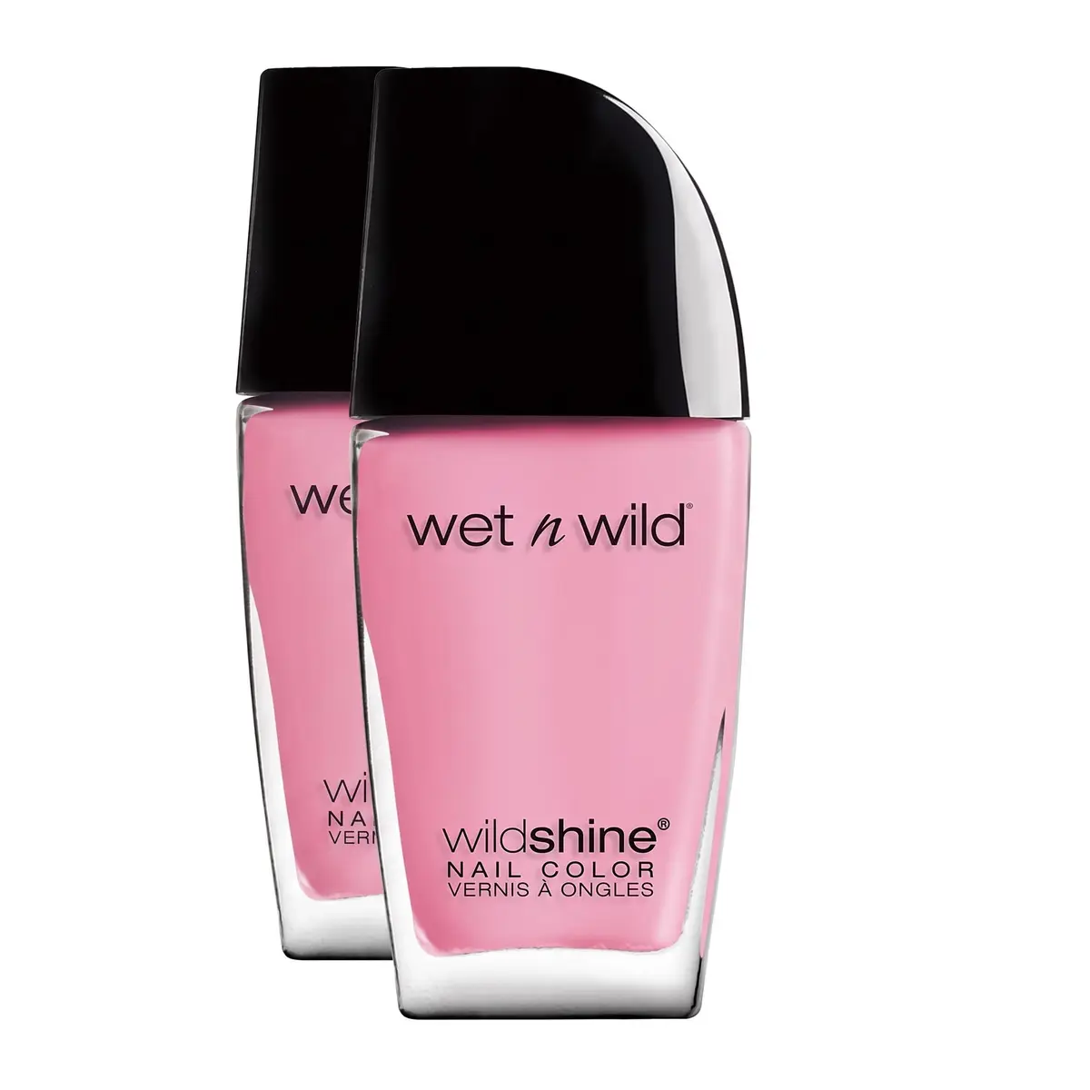 wet n wild Wild Shine Nail Polish Pack of 2 | Long-Lasting, High-Shine, Non-Toxic (0.82 Fl Oz Each) - main product image