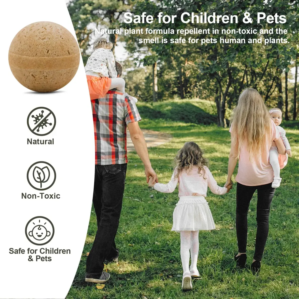 USKICH 20-Pack Rodent Repellent Balls | 120 sq ft Coverage - view 5