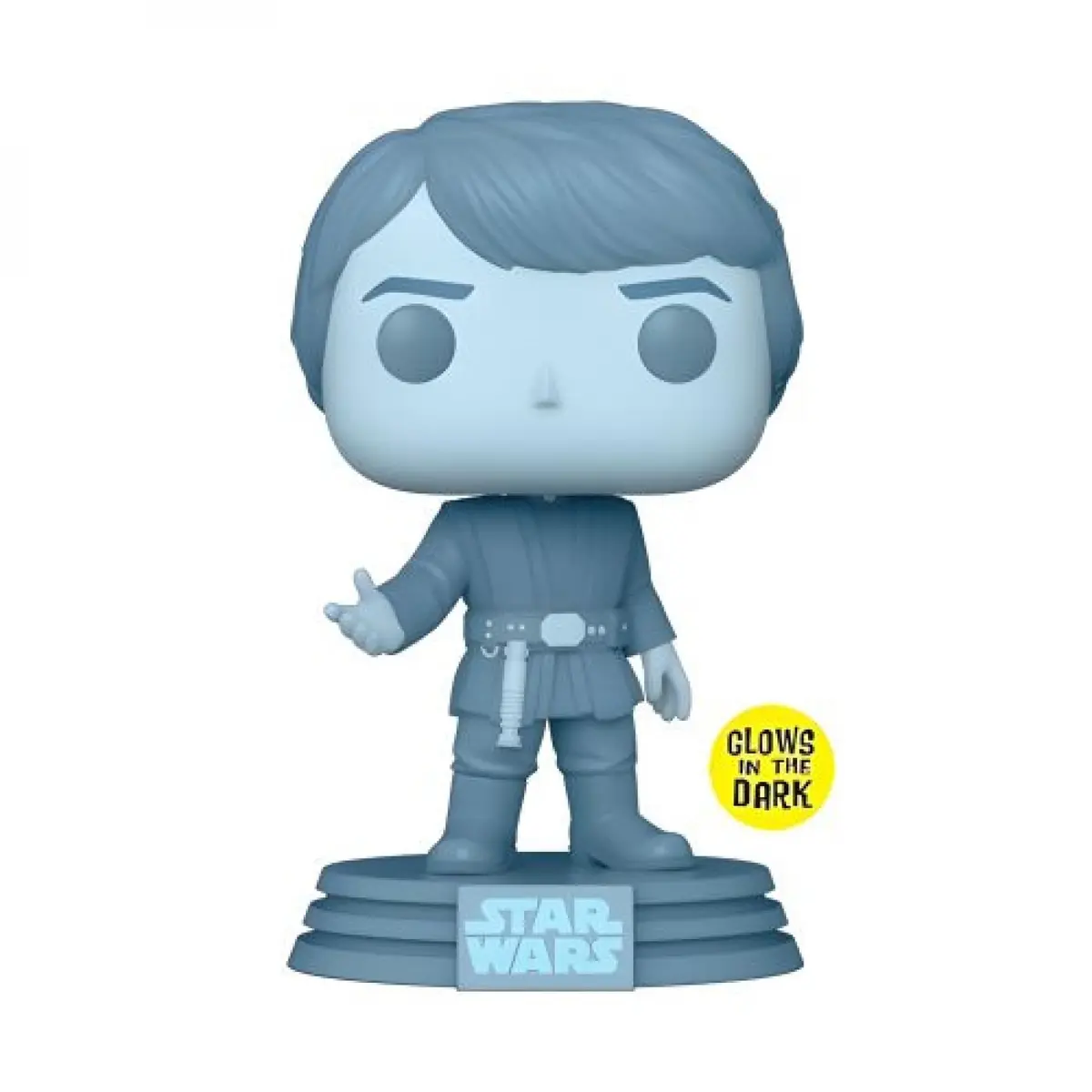 Funko Star Wars Return of The Jedi Holographic Luke Skywalker Vinyl Figure 20cm | Glow in The Dark Collectible Kid Gift - view 6