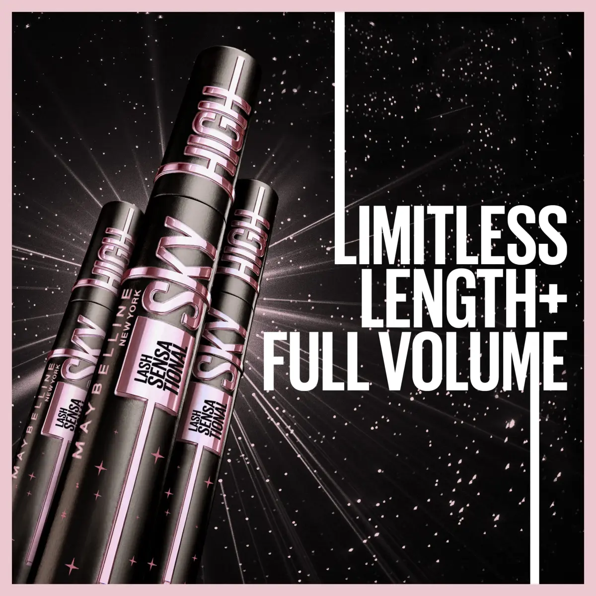 Maybelline Cosmic Black Sky High Mascara + Age Rewind Concealer + Pearl Lifter Gloss Bundle - view 2