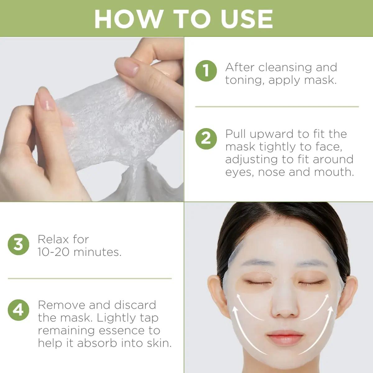 MEDIHEAL Collagen & Teatree Sheet Mask 20 Sheets | Hydrating, Firming & Soothing for All Skin Types - view 6