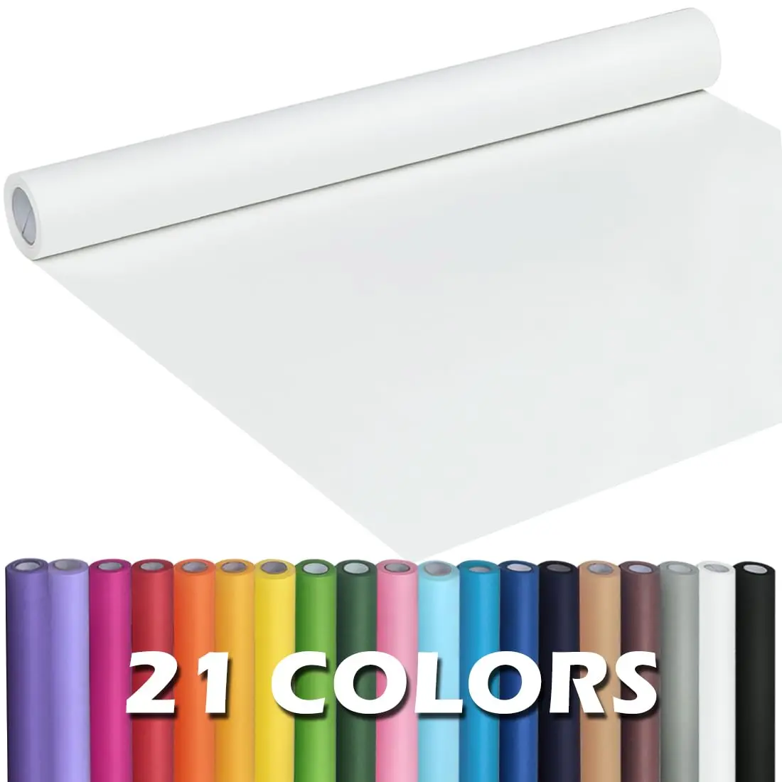 PH PERKHOMY White Kraft Paper Roll 17.5" x 80' | Versatile Gift & Craft Paper - main product image