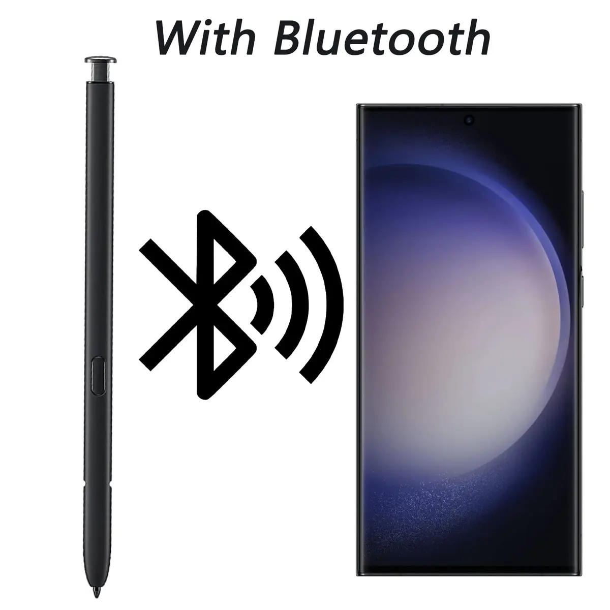 PCTC Stylus Pen with Bluetooth for Samsung Galaxy S23 Ultra 5G | Remote Control & Air Command - view 2