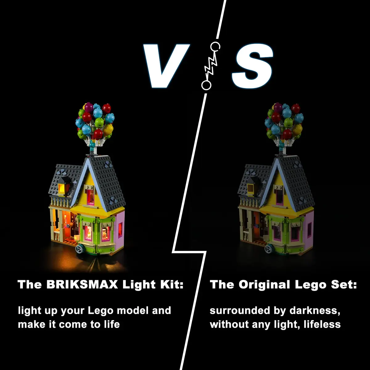 BRIKSMAX LED Lighting Kit for LEGO-43217 Up House | Compatible with Disney Building Blocks - view 5
