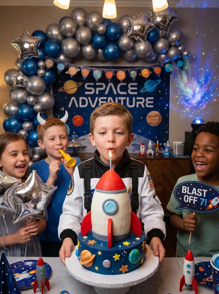 Dormstop Kids Astronaut Costume NASA Space Jumpsuit for Boys Girls Space Pretend Dress up White (5-7 Years) - view 4
