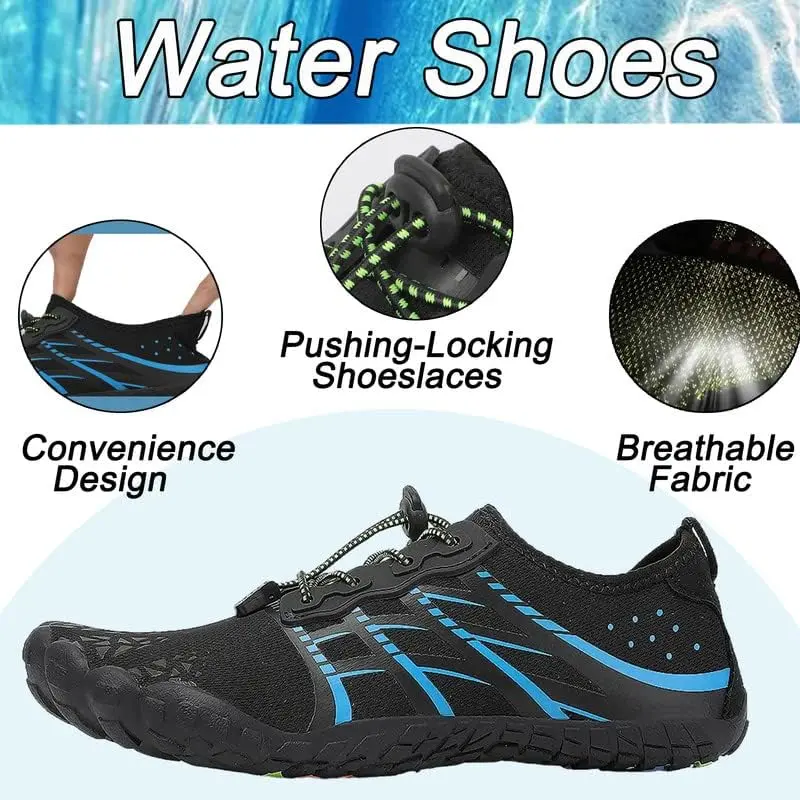 LIZRHA Water Shoes for Men & Women | Quick Dry, Anti-Slip, Breathable, Unisex Water Footwear (10.5 Women/9.5 Men) - view 7