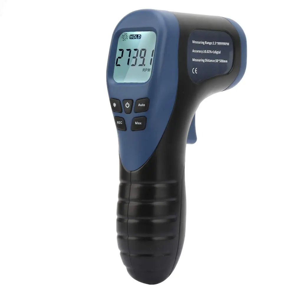 Hyuduo Tachometer 2.5-99999RPM Handheld Digital Speed Gauge | Accurate, Portable, Easy to Read - view 5