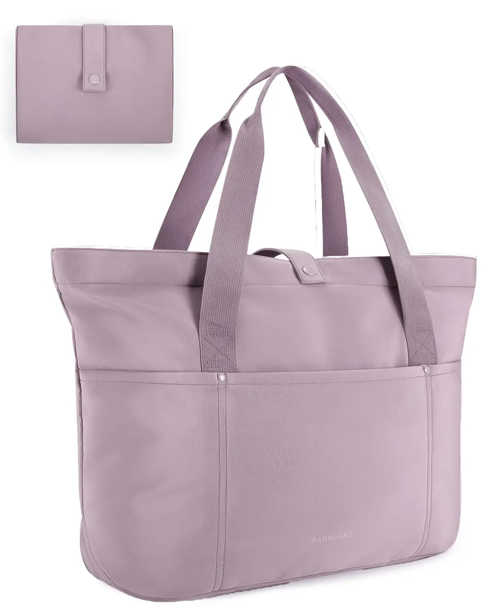 BAGSMART Foldable Tote Bag for Women | Large Capacity, Water-Resistant, Compact & Versatile - main product image