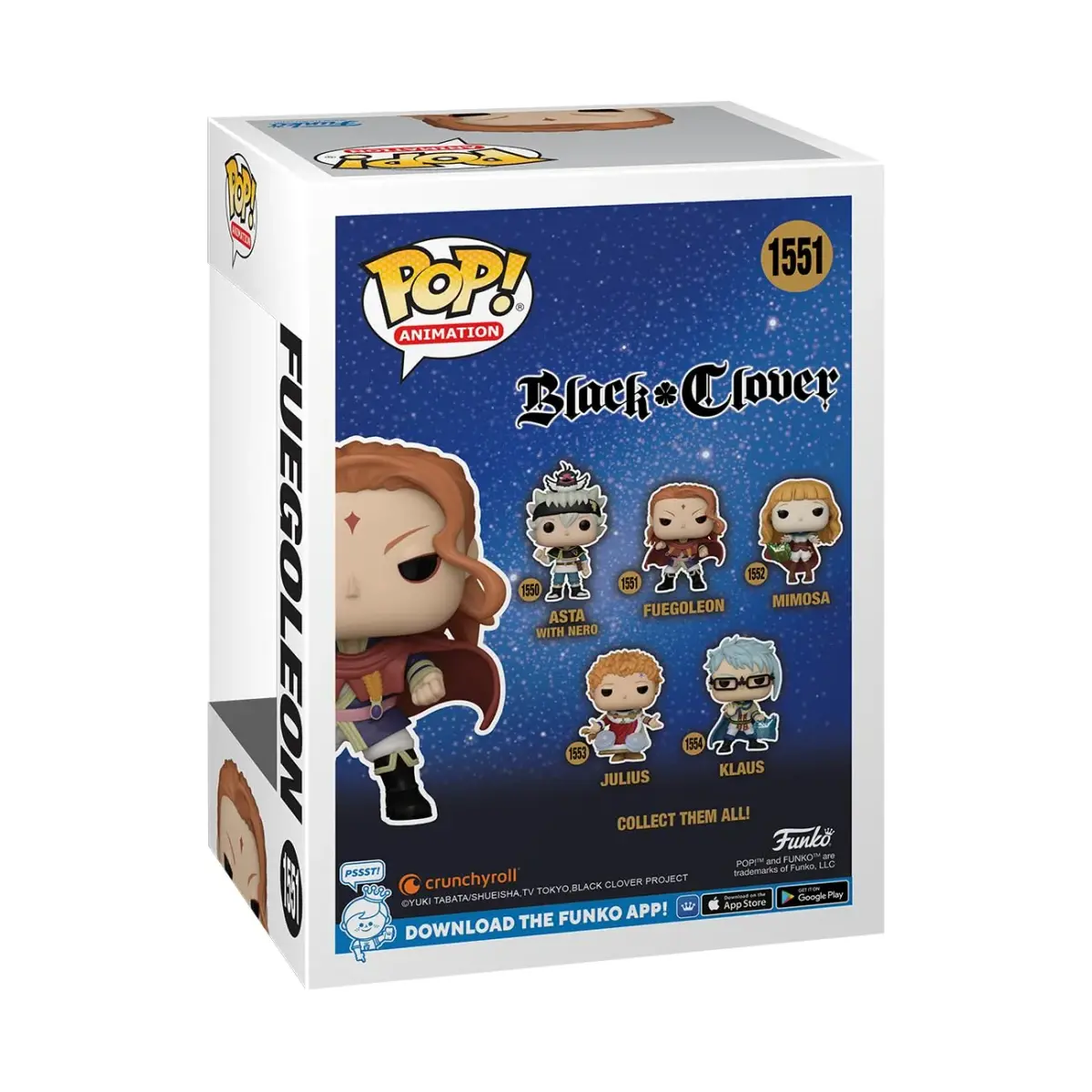 Funko POP! Animation: Black Clover - Fuegoleon Vermillion Vinyl Figure 9.5cm (3.75") | Official Anime Collectible - view 3