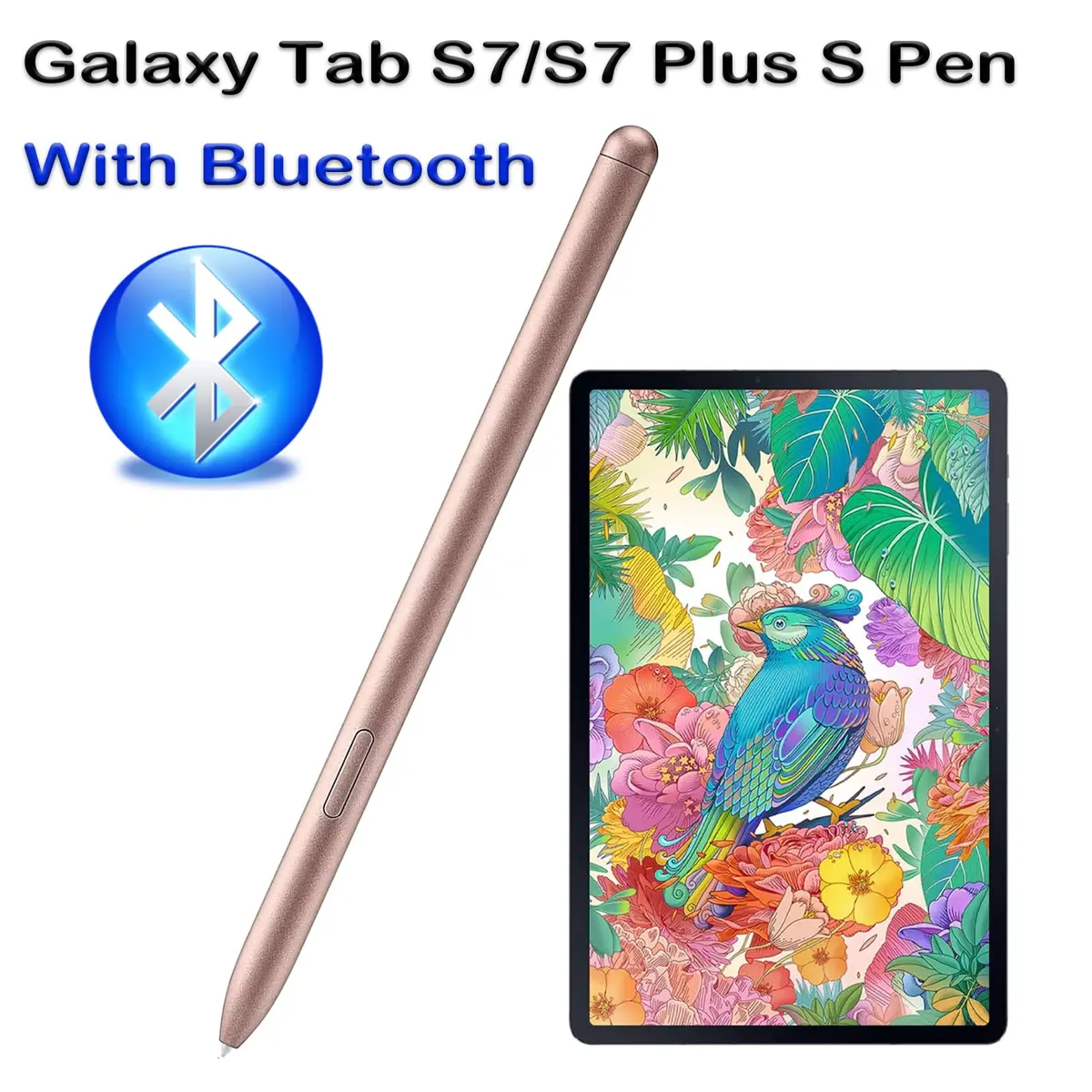 Dogxiong Galaxy Tab S7 Pen Replacement with Bluetooth Stylus Mystic Bronze | High Sensitivity & Bluetooth Control - view 2
