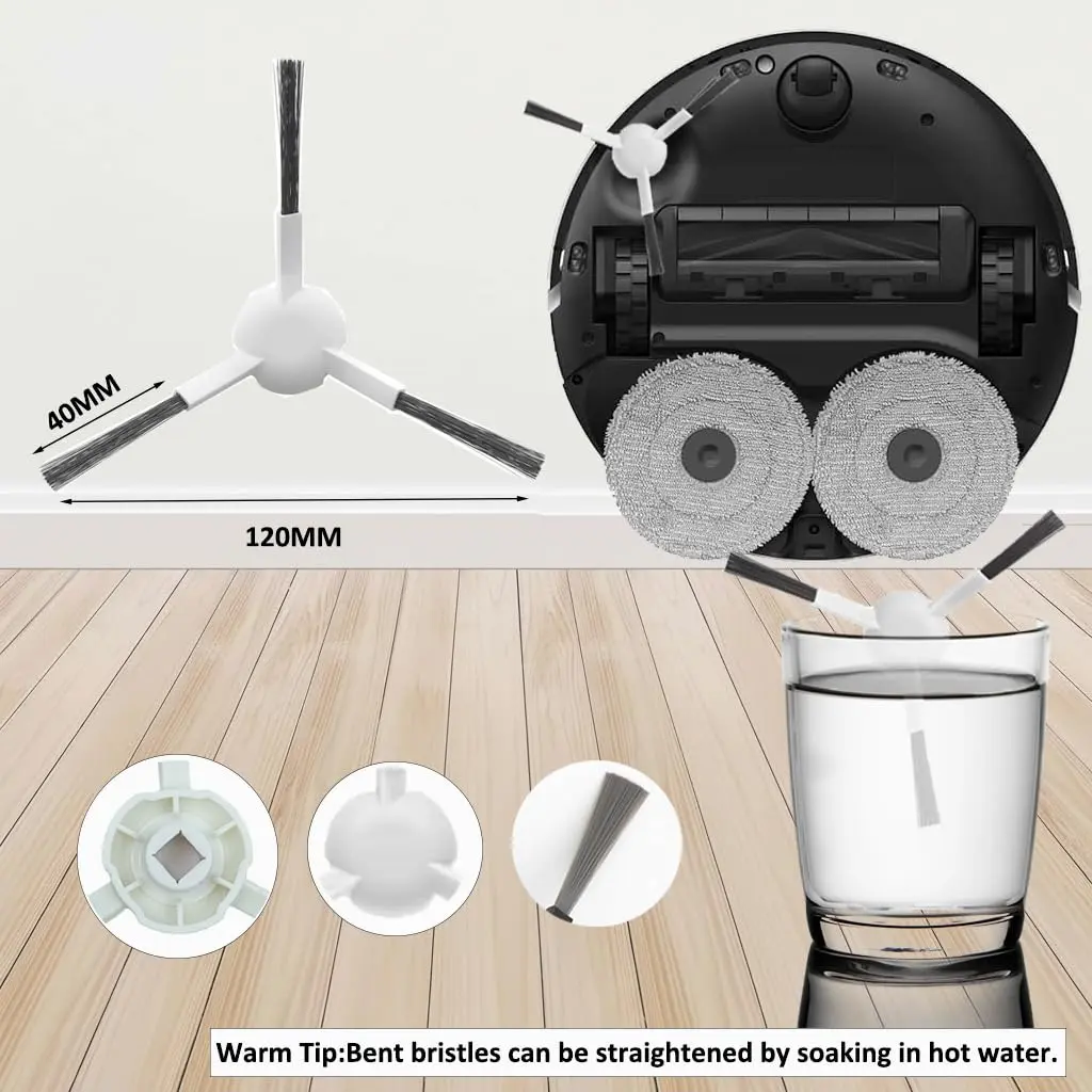 JoyBros Dreame L10s Ultra Robot Vacuum Cleaner Replacement Parts Kit | 17 Pieces - view 8