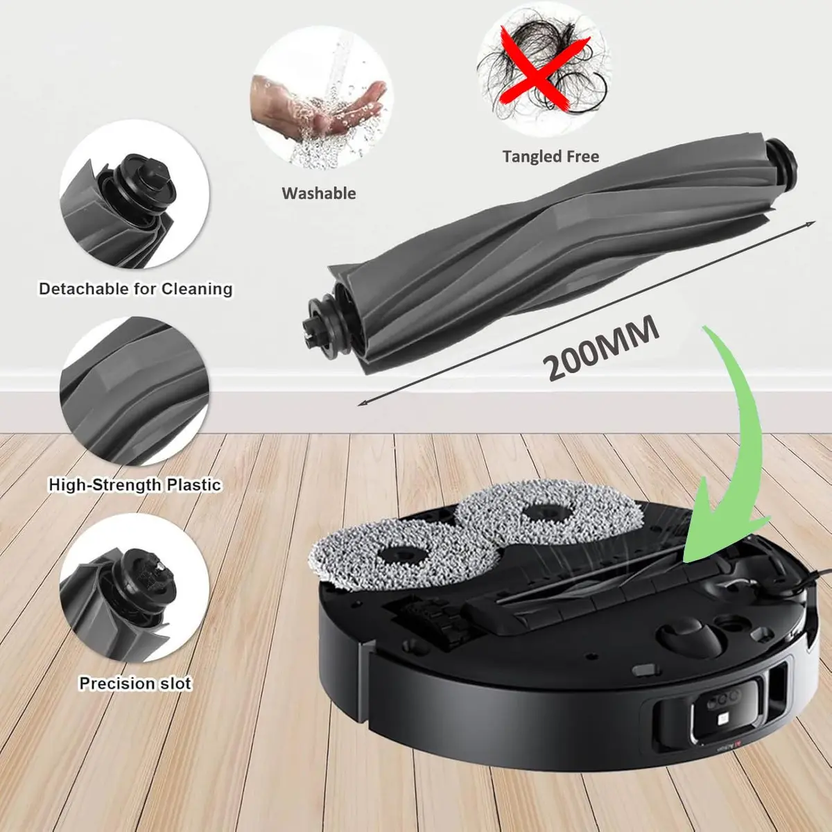 JoyBros Dreame L10s Ultra Robot Vacuum Cleaner Replacement Parts Kit | 17 Pieces - view 4