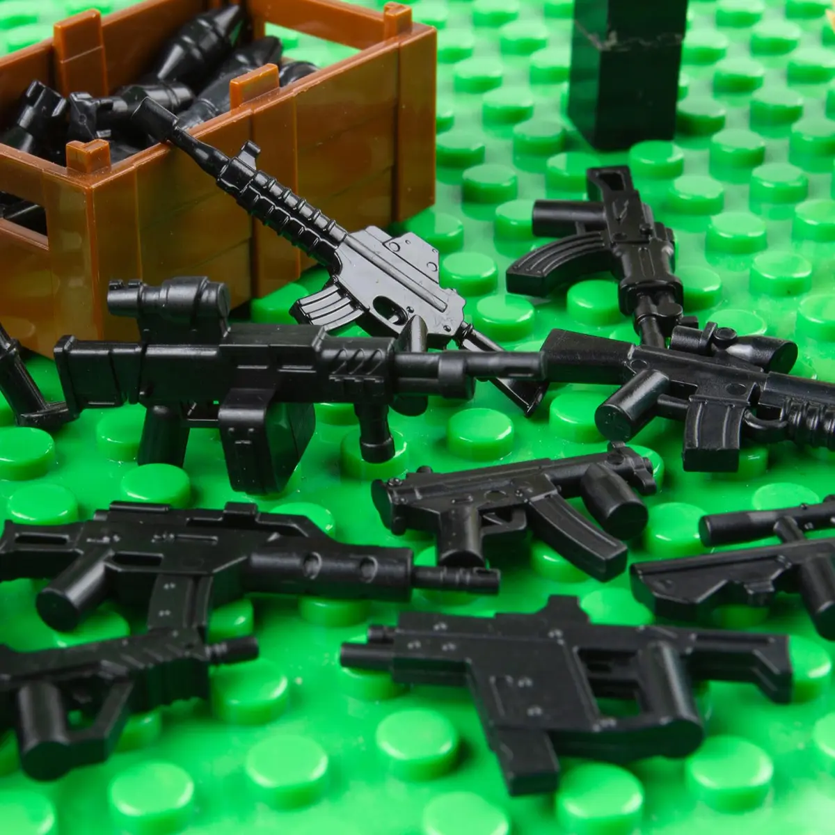 HIMIRICH Weapons Pack Military Toy Set Building Blocks 10 PCS | Compatible with Major Brand - view 4