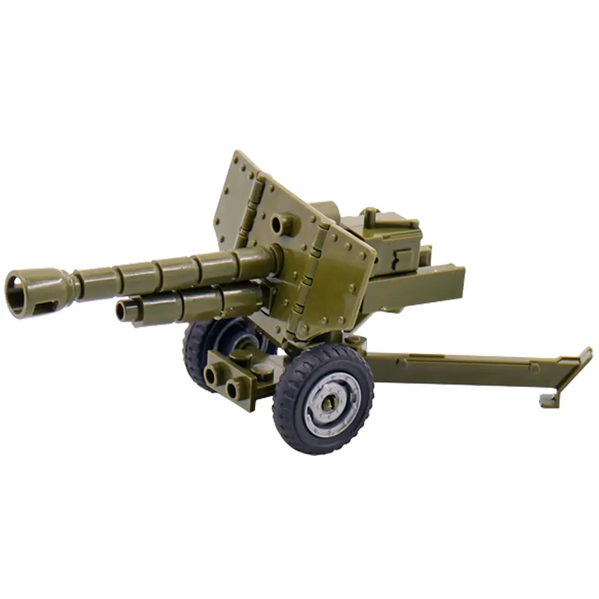 HIMIRICH Weapons Pack Military Toy Set Building Blocks 1 PC-Howitzer | Army Equipment Gear Kit for Kids - main product image