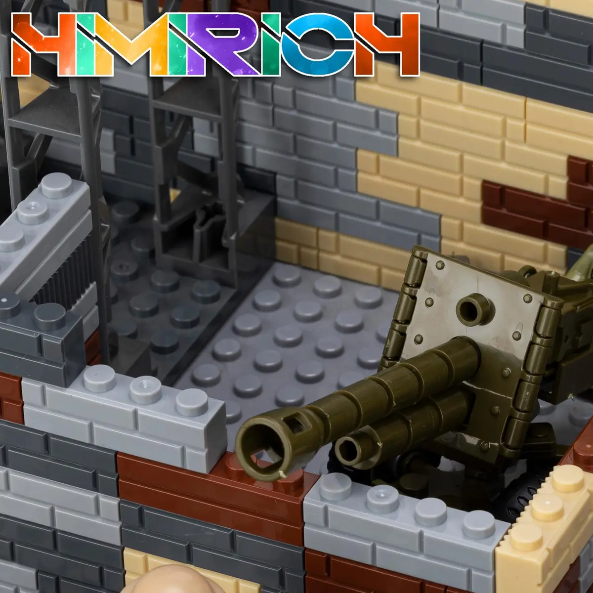 HIMIRICH Weapons Pack Military Toy Set Building Blocks 1 PC-Howitzer | Army Equipment Gear Kit for Kids - view 5