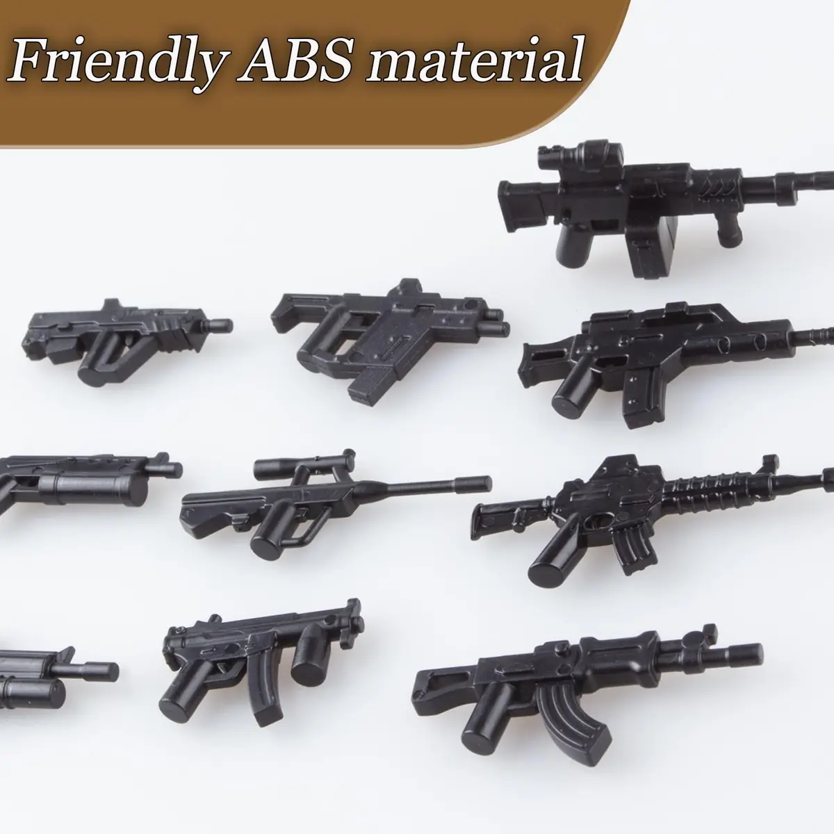 HIMIRICH Weapons Pack Military Toy Set Building Blocks 22 Pcs | Army Equipment & Accessories for Kids - view 6