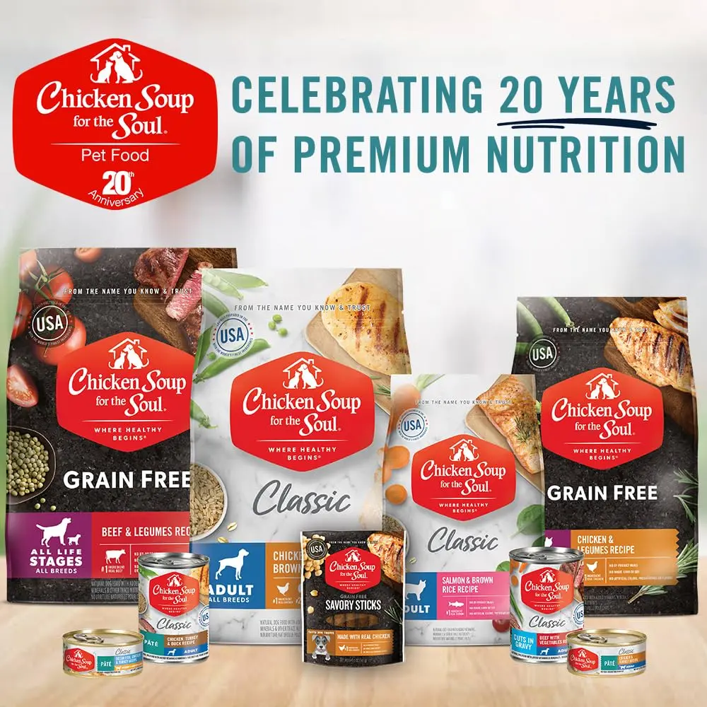 Chicken Soup for The Soul All Natural Premium Adult Wet Cat Food, 5.5oz (Pack of 24) | Real Meat First Ingredient - view 2