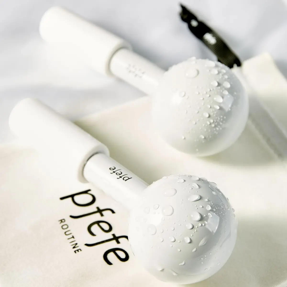 pfefe Stainless Steel Ice Globes for Face & Eyes, 2-Pack | Cools Skin, Reduces Puffiness & Wrinkles - view 9