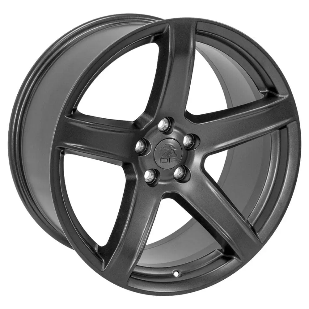 OE Wheels DG22 20x9.5 Satin Gunmetal Rim | 5x115 Bolt Pattern, 20 Inch Diameter - view 4