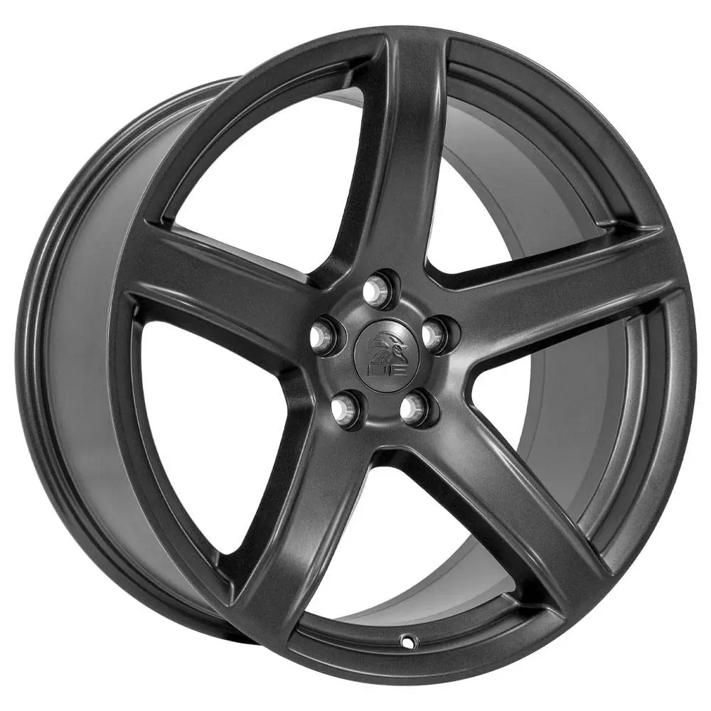OE Wheels DG22 20x9.5 Satin Gunmetal Rim | 5x115 Bolt Pattern, 20 Inch Diameter - view 3