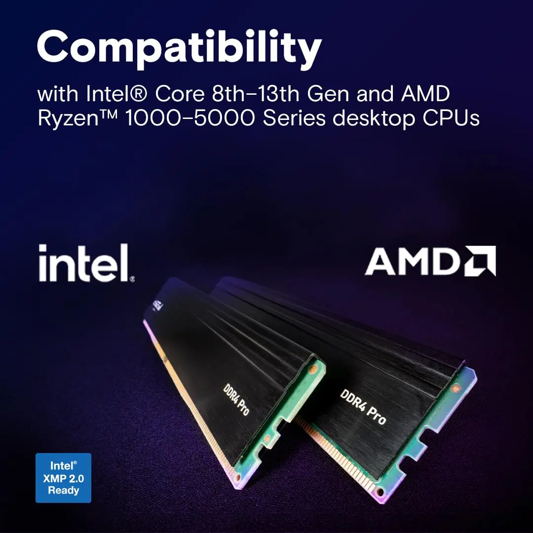 Crucial Pro 64GB DDR4 RAM Kit (2x32GB) 3200MHz | High-Performance Desktop Memory - view 4
