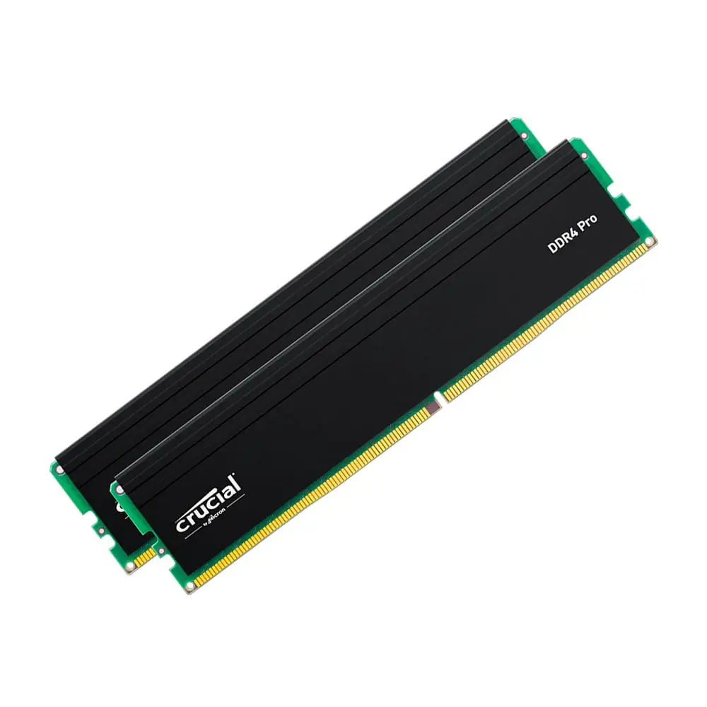 Crucial Pro 64GB DDR4 RAM Kit (2x32GB) 3200MHz | High-Performance Desktop Memory - view 3